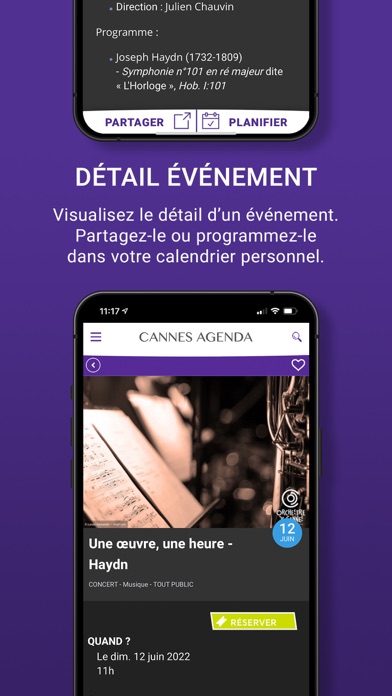 Cannes Agenda Screenshot