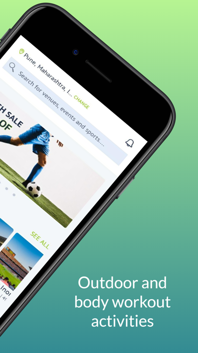 Roar Sports: Booking Engine Screenshot