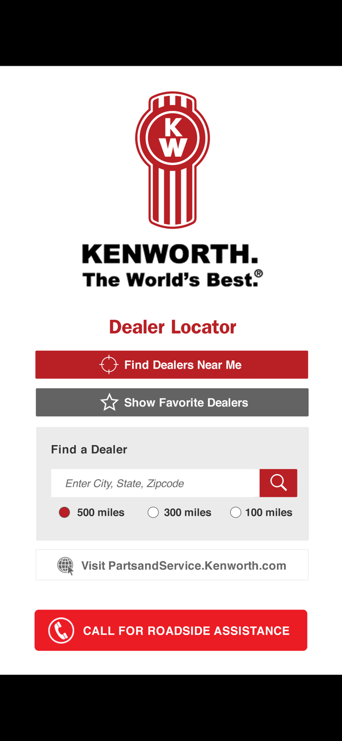 Kenworth Dealer Locator
