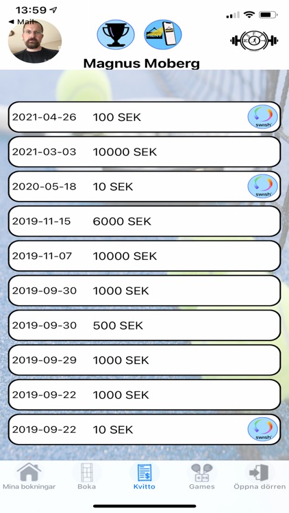 M3softwarePadel - Member screenshot-4