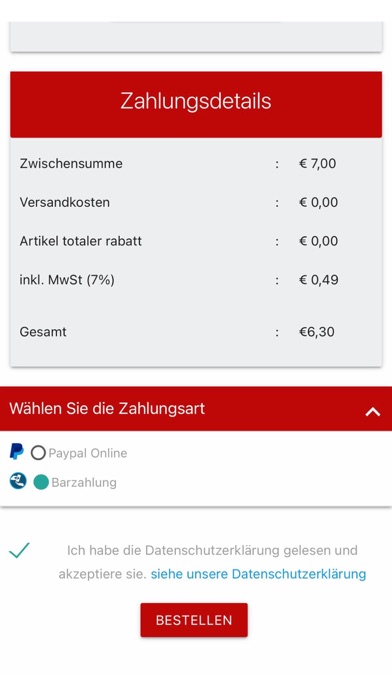 Royal Tandoori Mainz Screenshot