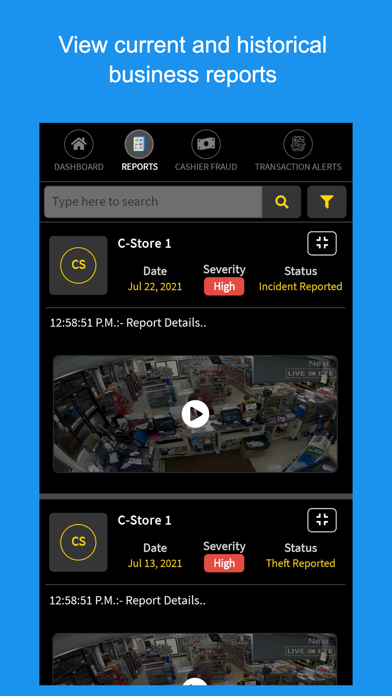 Live Eye Surveillance Screenshot