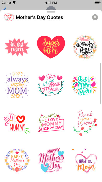 Screenshot #3 pour Mother’s Day Quotes *