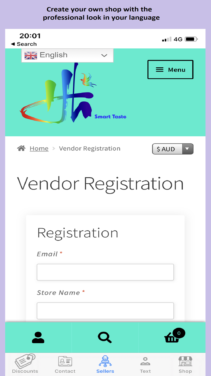 Simple Seller 2 -Photo and Price