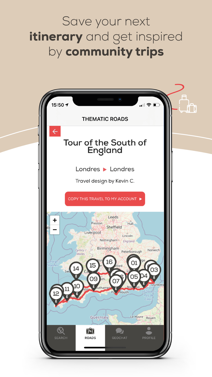 CaraMaps - Motorhome campsites