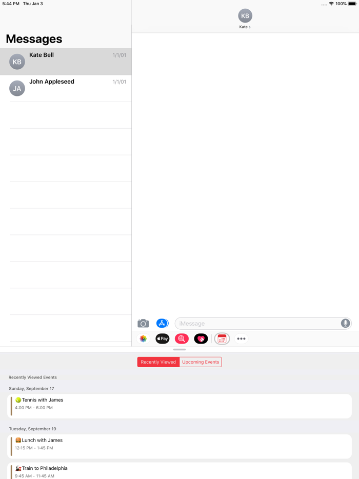 WeekCal iPad Fully Unlocked