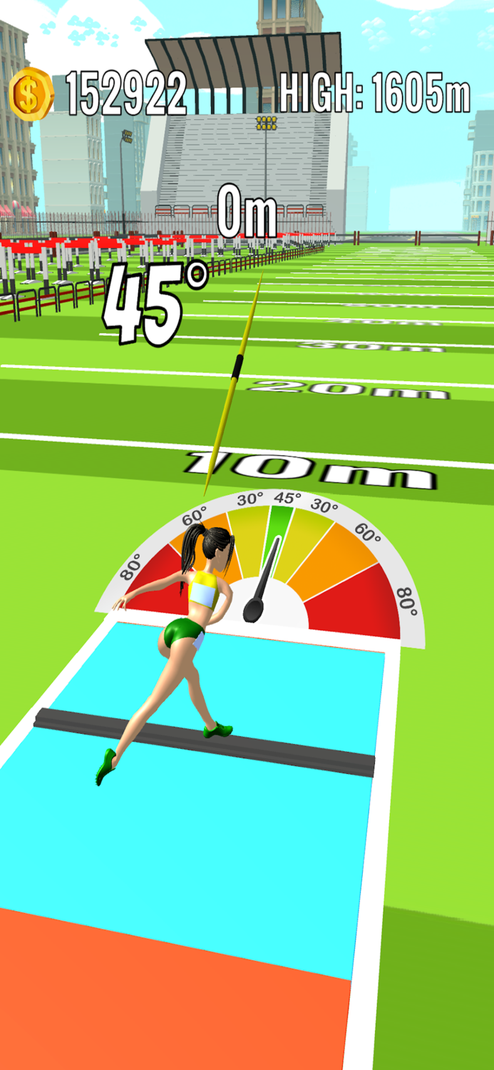 Javelin Street Throw