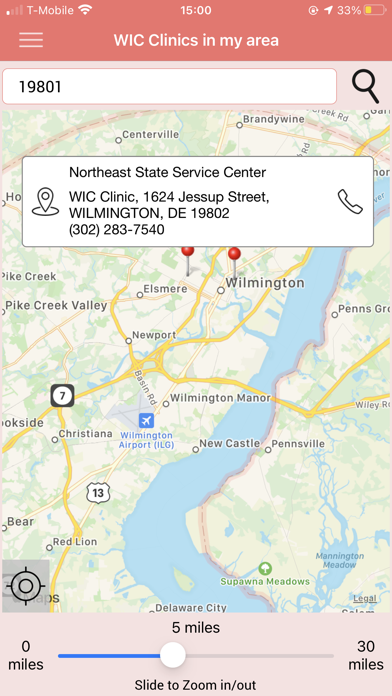 Delaware WIC for Participants Screenshot