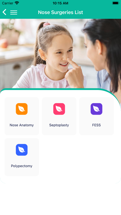 Orient ENT Counselling App Screenshot