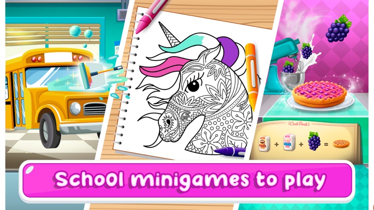 My School Mini Games