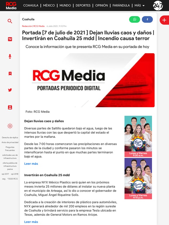 Screenshot #5 pour RCG Media