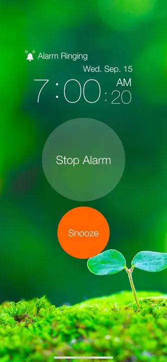 One Touch Alarm Clock: Screenshot 1 von 5