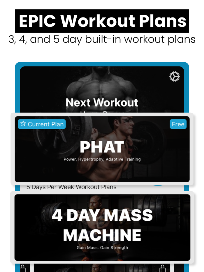PHAT Workout Plan for Muscle