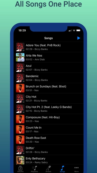 Trinkio - Music Player Screenshot