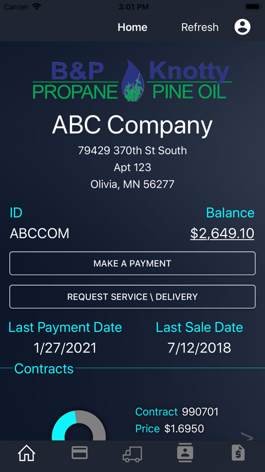 #1. B&P Propane (iOS) 由: Rural Computer Consultants, Inc.