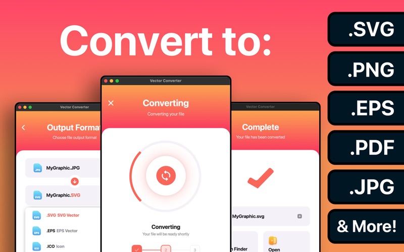 the vector converter iphone screenshot 1