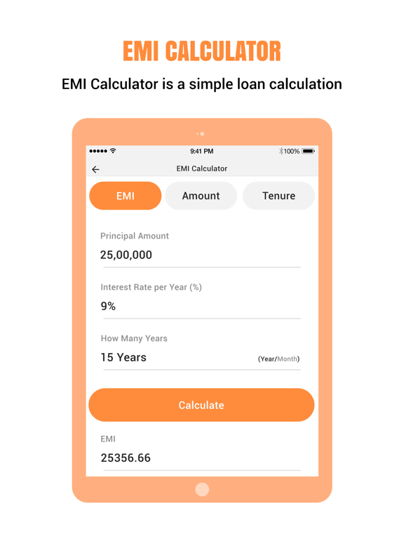 Screenshot #5 pour EMI Calculator & Loan Manager