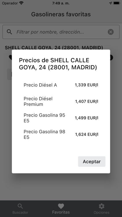 Spain Gas Price screenshot-3