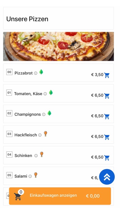 Adler Pizza Screenshot