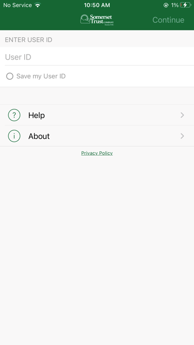 STC Credit Card Screenshot