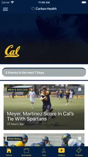 california golden bears iphone screenshot 1