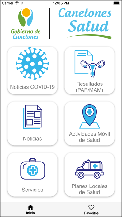 Canelones Salud Screenshot