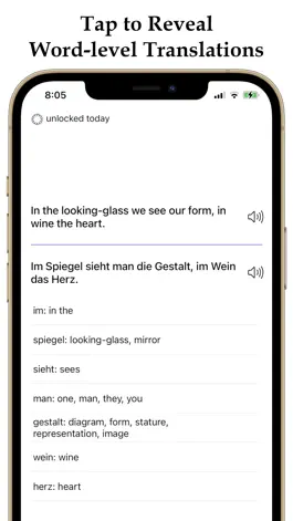 Game screenshot German and English Proverbs apk