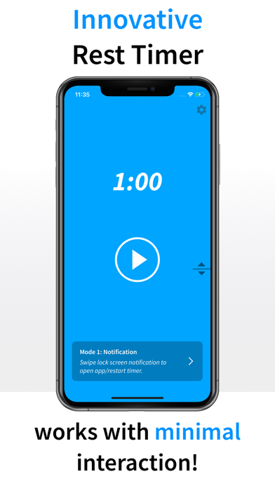 Gym Rest Timerのおすすめ画像1