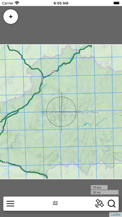The Cairngorms Outdoor Map Screenshot