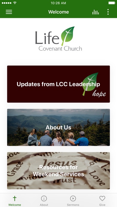 Life Covenant Church Screenshot