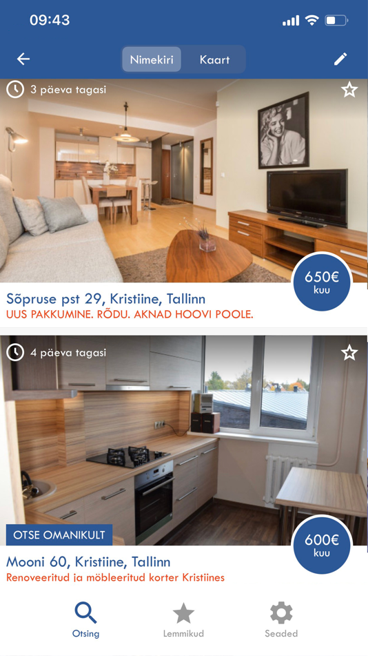 #1. KV Üürikad (iOS) Podle: AllePal
