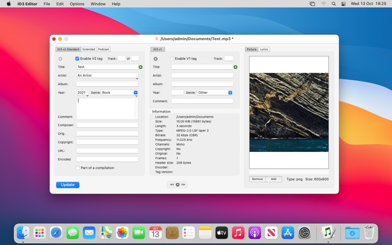 Screenshot #2 pour ID3 Editor