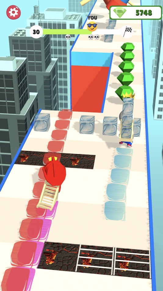 #2. Ice Runner 3D (iOS) 由: Jeeneesoft, Inc.