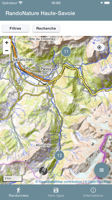 RandoNature Haute-Savoie Screenshot