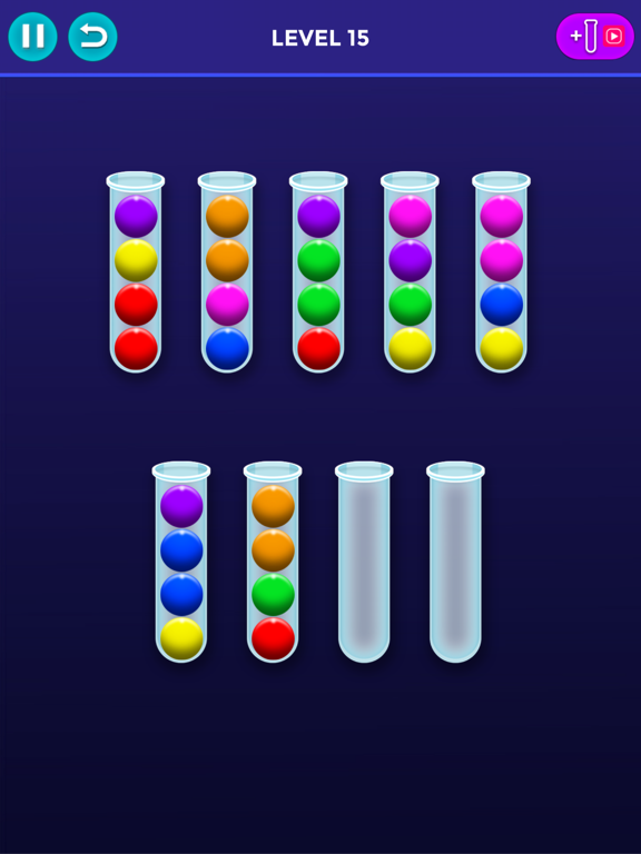 Screenshot #5 pour Ball Sort : Color Puzzle Game