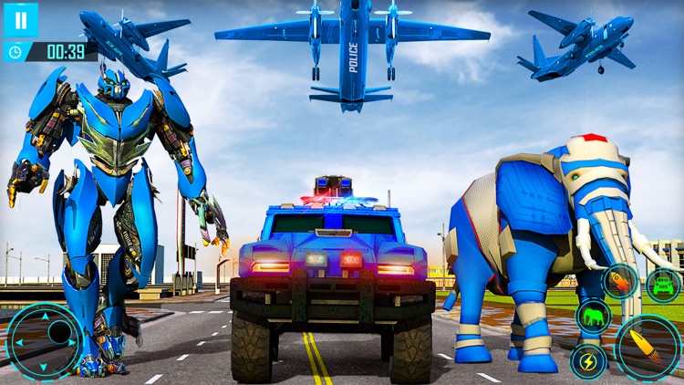 Elephant Robot Car Transform