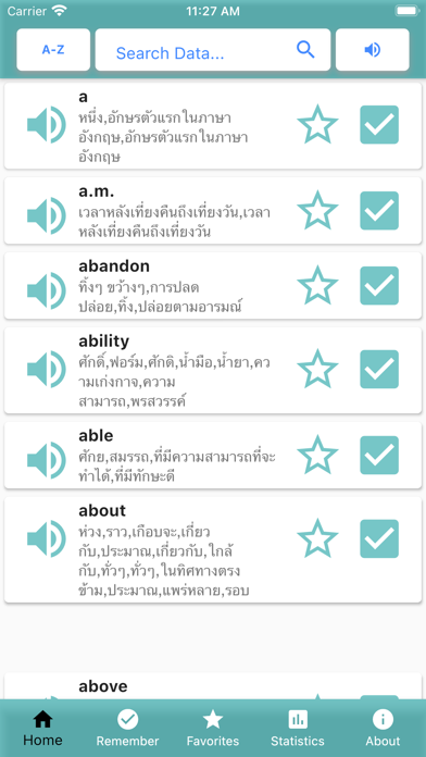 Oxford 3000 คำ Screenshot