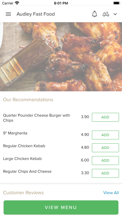 Audley Fast Food Screenshot