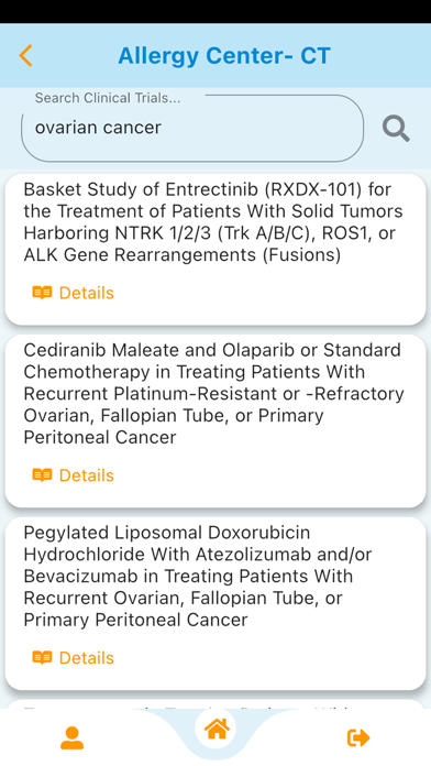 Allergy Center Screenshot