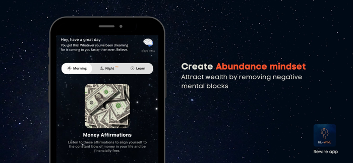 Daily Affirmations App Rewire