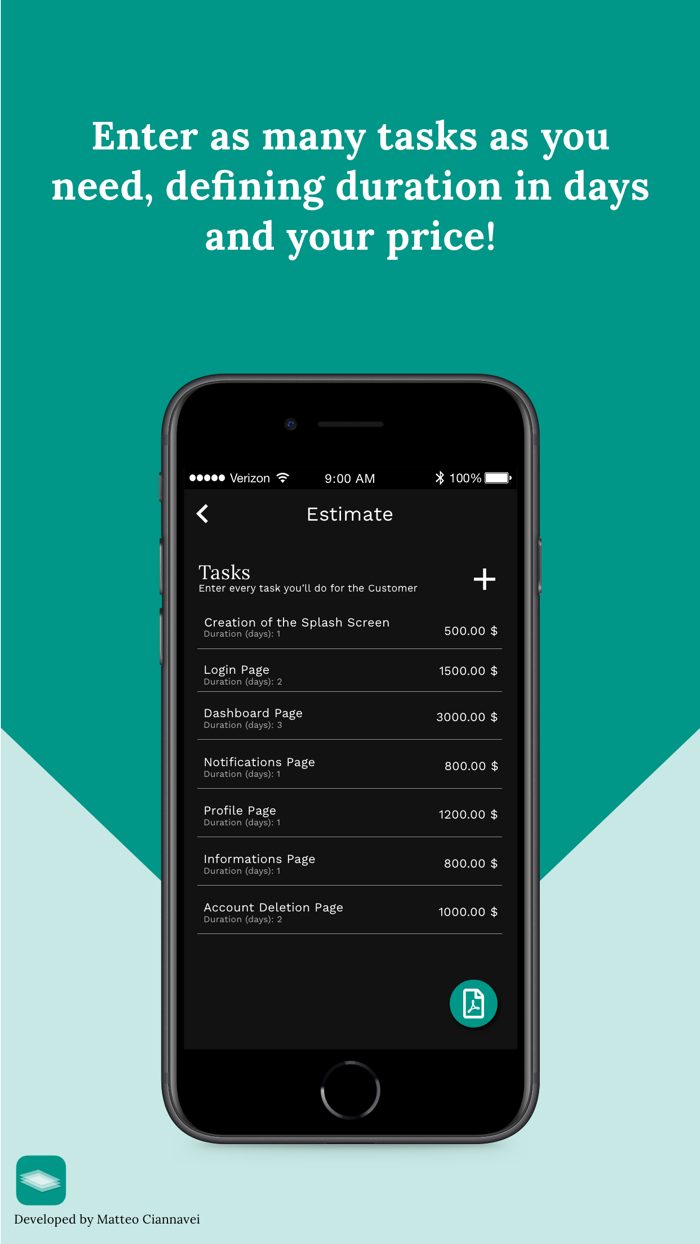 BillWiz - Estimates made easy