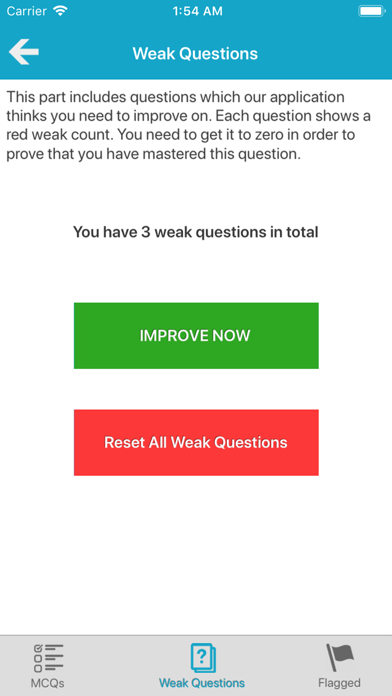 EMT Prep Exam Screenshot