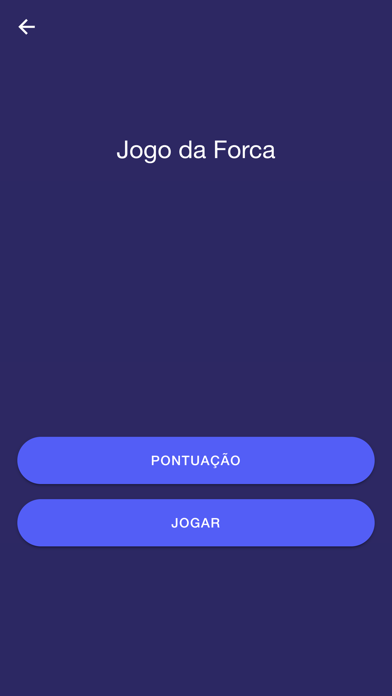 Jogo da Forca - O melhor Jogo Screenshot