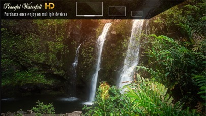 Peaceful Waterfall HD Screenshot