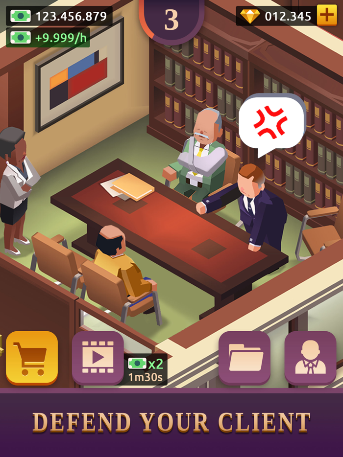 Law Empire Tycoon - Idle Game