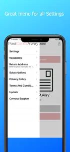 PostCardsAway screenshot #2 for iPhone