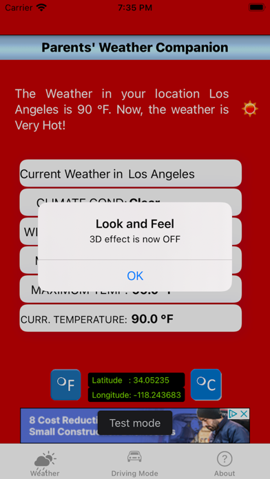 Parental Weather Companion Screenshot