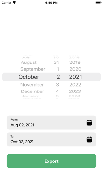 Business Bookkeeping Screenshot
