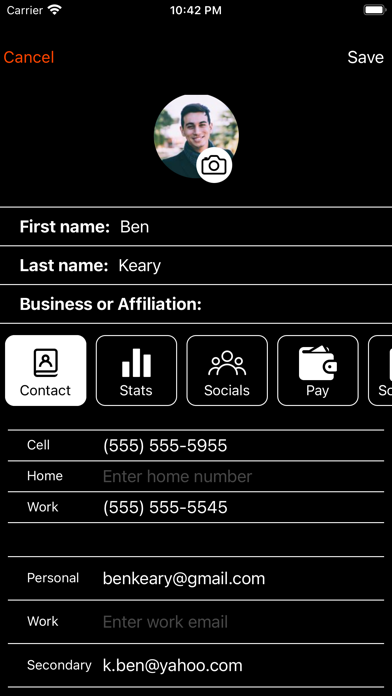 Amend iD Screenshot
