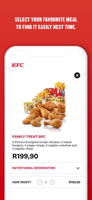 Kfc South Africa On The App